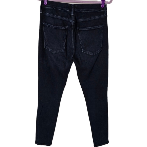 AGOLDE Sophie High Rise Dark Wash Skinny Jeans - Picture 5 of 11